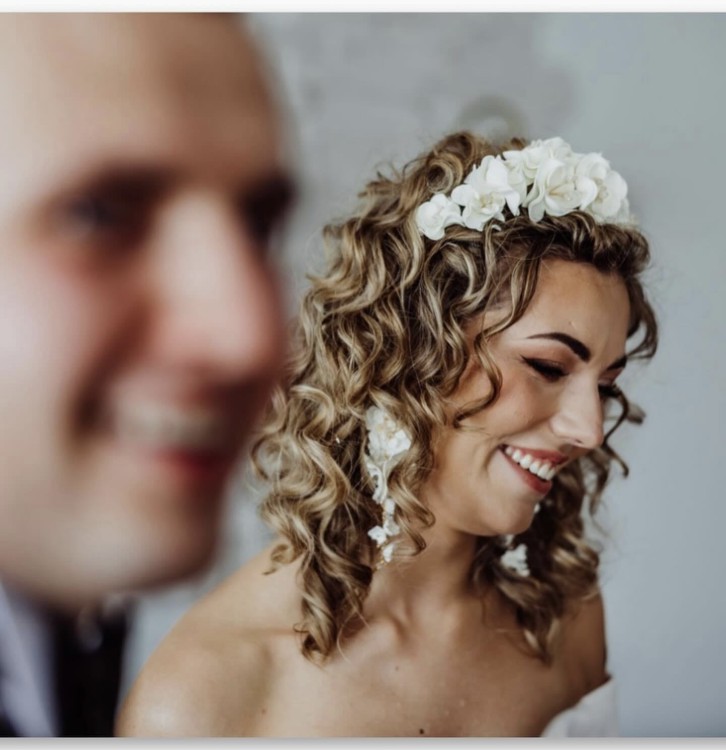 Tiara ślubna kwiatowa, ozdoba kwiatowa do włosów (5).jpg
