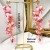Pink fuchsia flower earrings, floral boho jewelry, wedding accessories (8).jpg