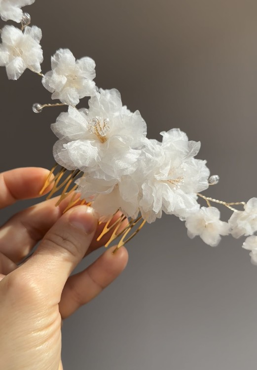 Silk organza hair comb hollywood wave comb (1).jpeg