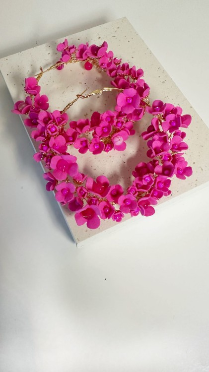 Fuchsia hoop flower earrings (5).jpeg