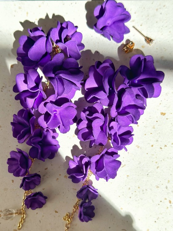 dark purple violet amethyst bridal earrings (3).jpeg