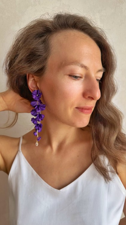 dark purple violet amethyst bridal earrings (5).jpeg
