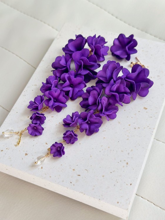 dark purple violet amethyst bridal earrings (6).jpeg