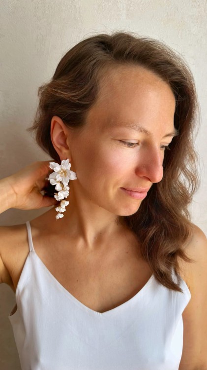 Bridal Floral Earrings with big flower  (1).jpeg