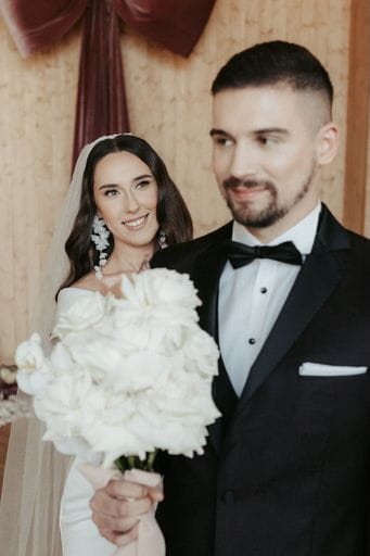 Biżuteria ślubna kwiatowa, kolczyki jedwabne, kolczyki z perłami  (3).jpg